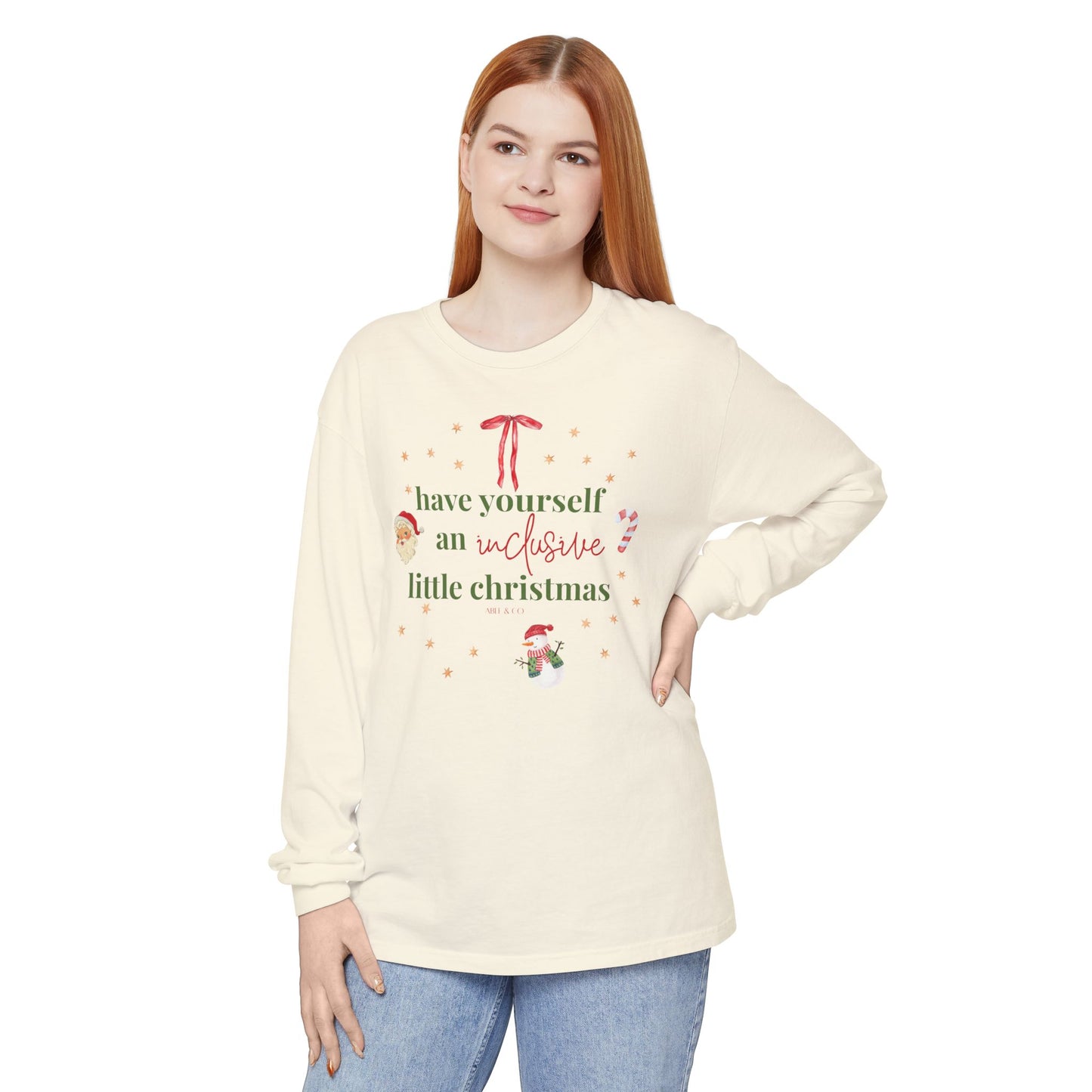 Inclusive Little Christmas Long Sleeve T-Shirt